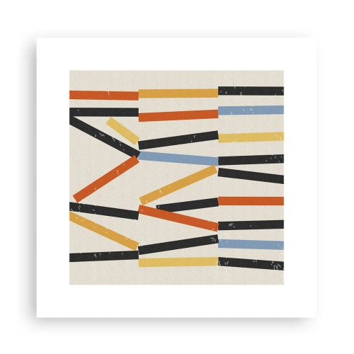 Póster - Composición horizontal - 30x30 cm