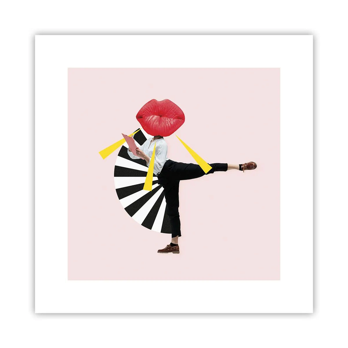 Póster - Arte pop surrealista - 30x30 cm
