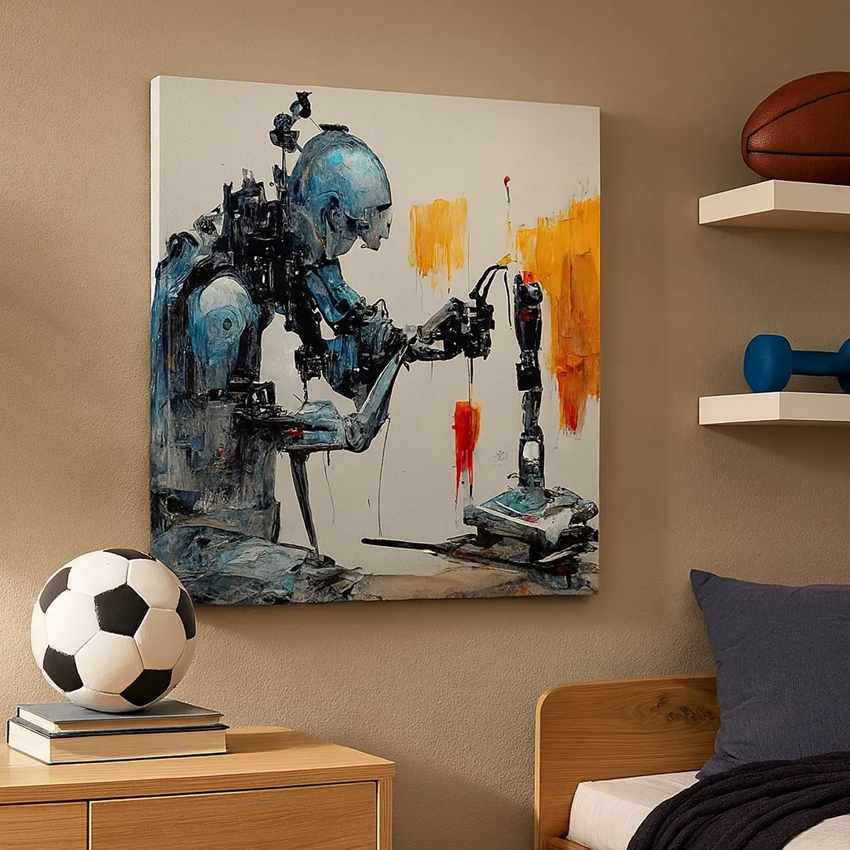 Cuadro sobre lienzo - Impresión de Imagen - Próximamente... - 30x30 cm