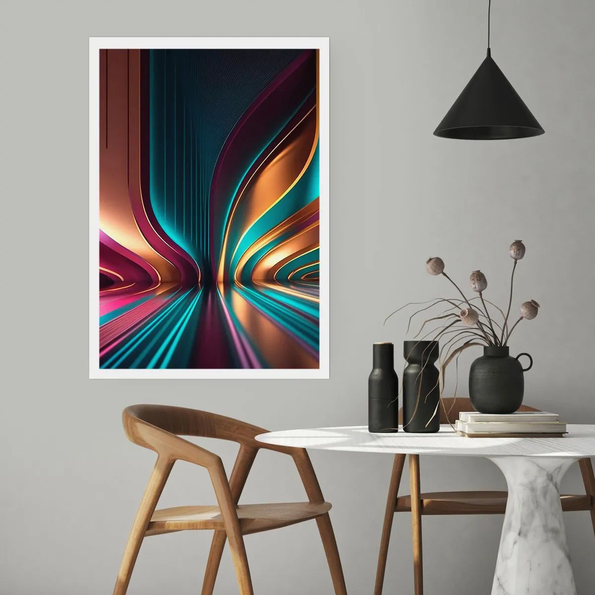 Póster - Arquitectura de la luz - 61x91 cm