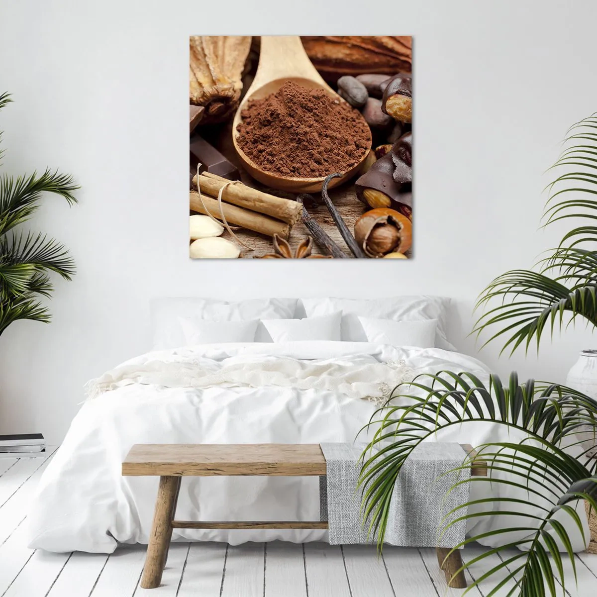 Cuadro sobre lienzo - Impresión de Imagen - Lo mejor para las penas - 60x60 cm