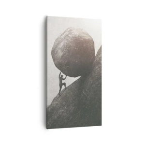 Cuadro sobre lienzo - Impresión de Imagen - Creo, contra toda esperanza - 55x100 cm