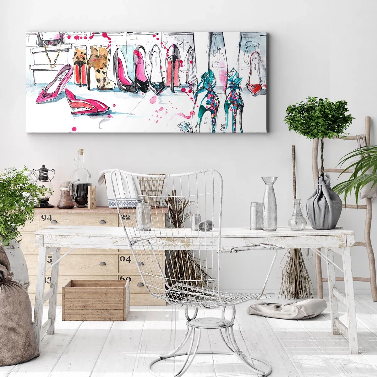 Cuadro sobre lienzo - Impresión de Imagen - Ábrete, sésamo - 100x40 cm