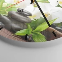 Esfera sin numeración, con rayas