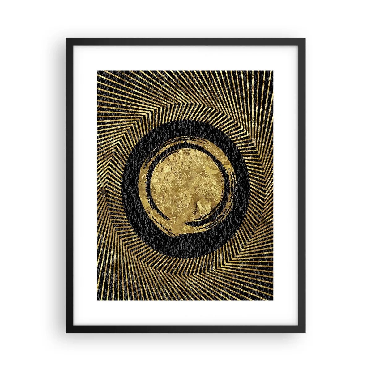 Póster en marco negro - Composición glamour - 40x50 cm