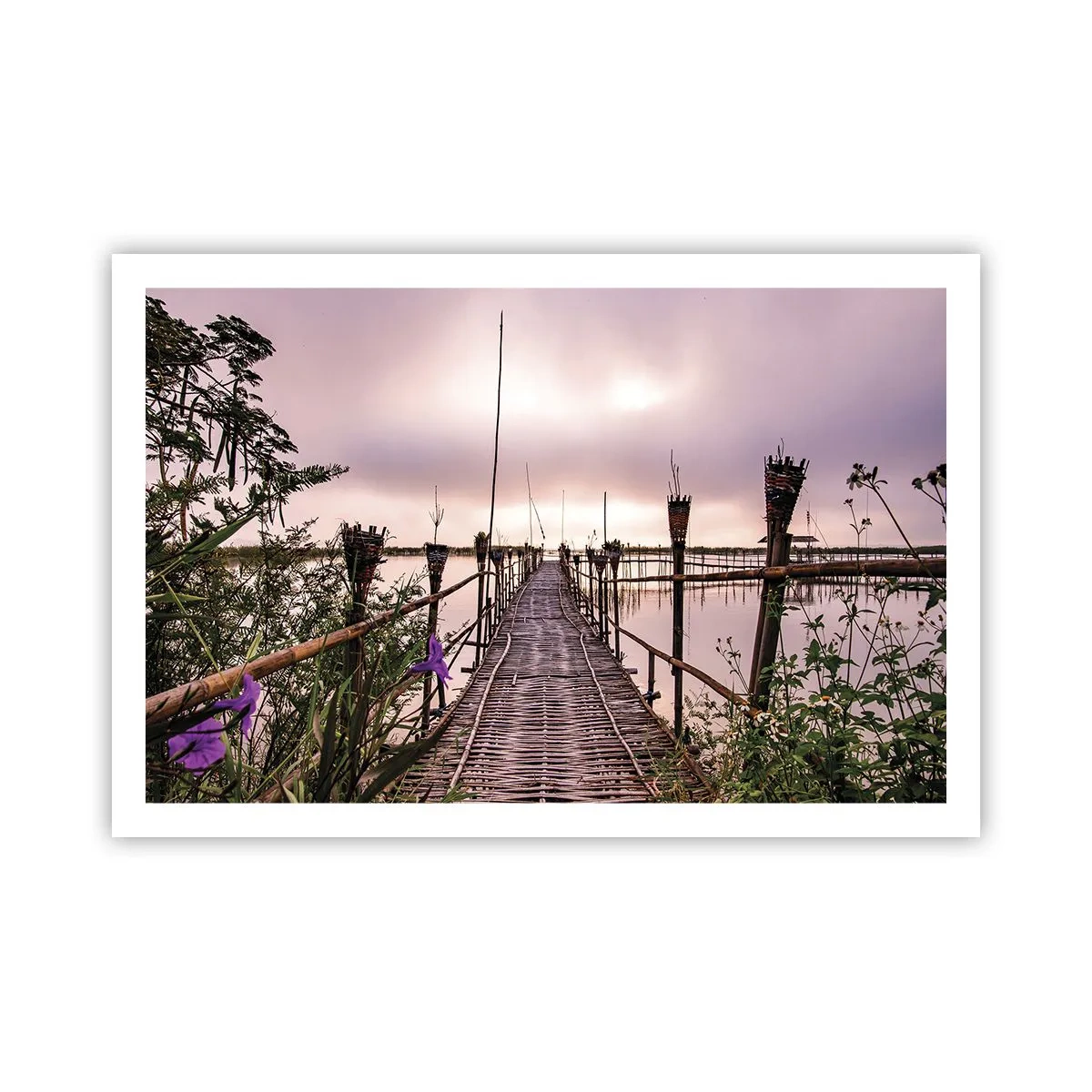 Póster - La tranquilidad de Asia - 91x61 cm