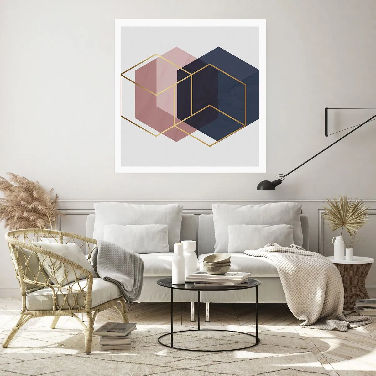 Póster - El poder de la sencillez - 50x50 cm