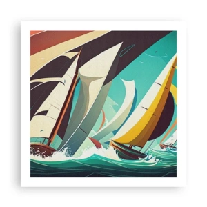 Póster - Afrontar los elementos - 60x60 cm