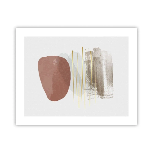 Póster - Una columnata abstracta - 50x40 cm