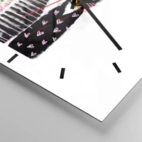 Esfera sin numeración, con rayas