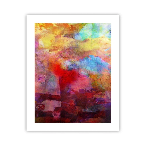 Póster - Mira dentro del arco iris - 40x50 cm