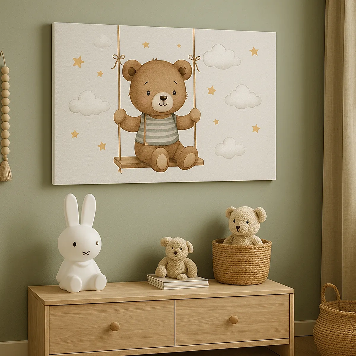 Cuadro sobre lienzo - Impresión de Imagen - Carrera hacia la luz - 30x30 cm