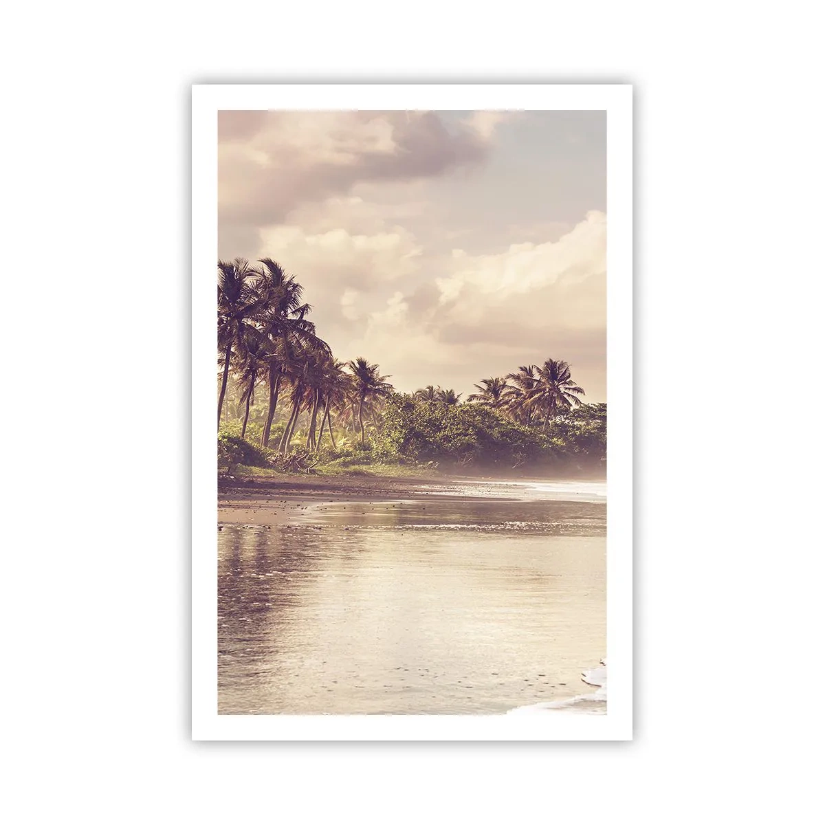 Póster - La caricia de las olas - 61x91 cm