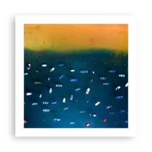 Póster - Un juego de vacaciones - 50x50 cm