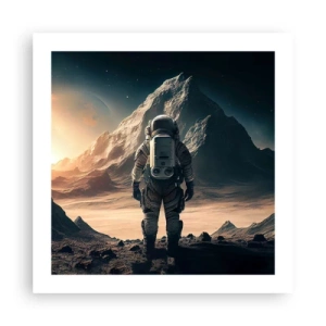 Póster - Un nuevo reto - 50x50 cm