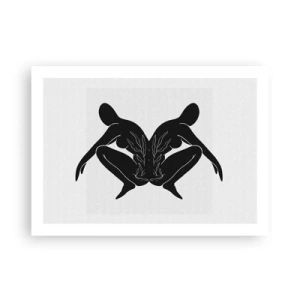 Póster - Un alma compartida - 70x50 cm