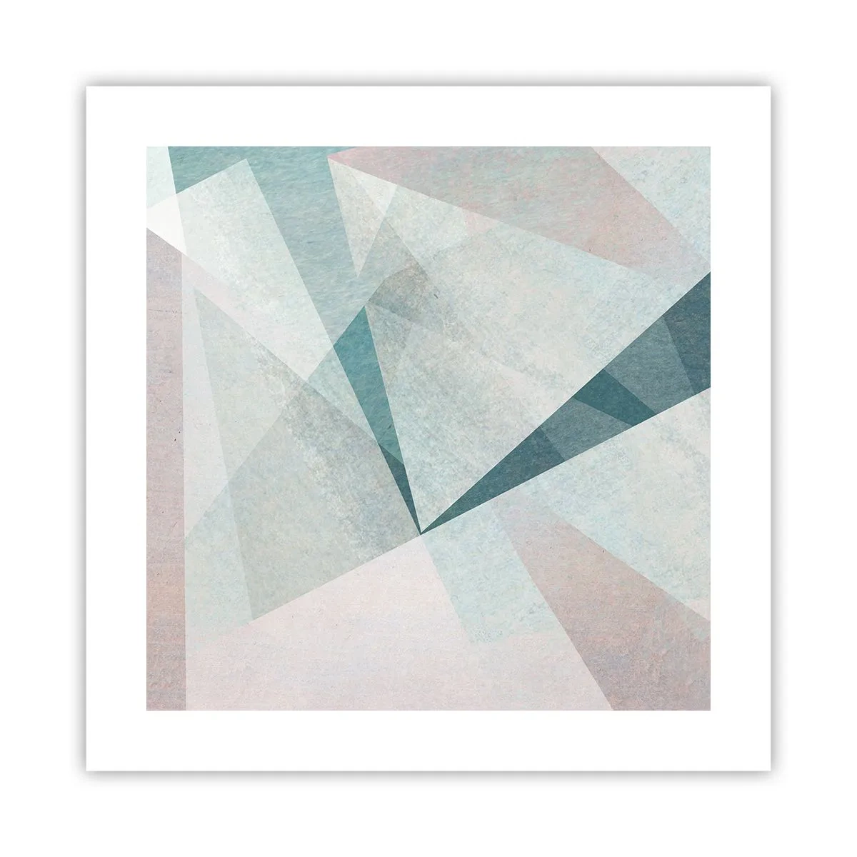 Póster - Tranquilo pero dinámico - 40x40 cm