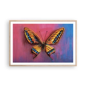 Póster en marco roble claro - Una joya de la naturaleza - 91x61 cm