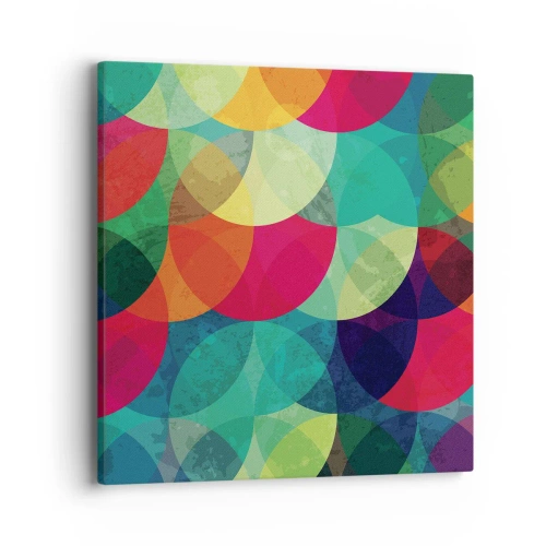 Cuadro sobre lienzo - Impresión de Imagen - Ascensión circular - 40x40 cm