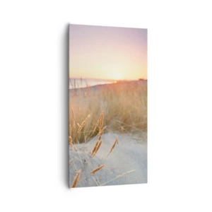 Cuadro sobre lienzo - Impresión de Imagen - Dulce nana del Báltico - 65x120 cm