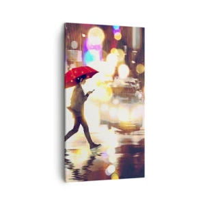 Cuadro sobre lienzo - Impresión de Imagen - Saldrá el sol - 45x80 cm
