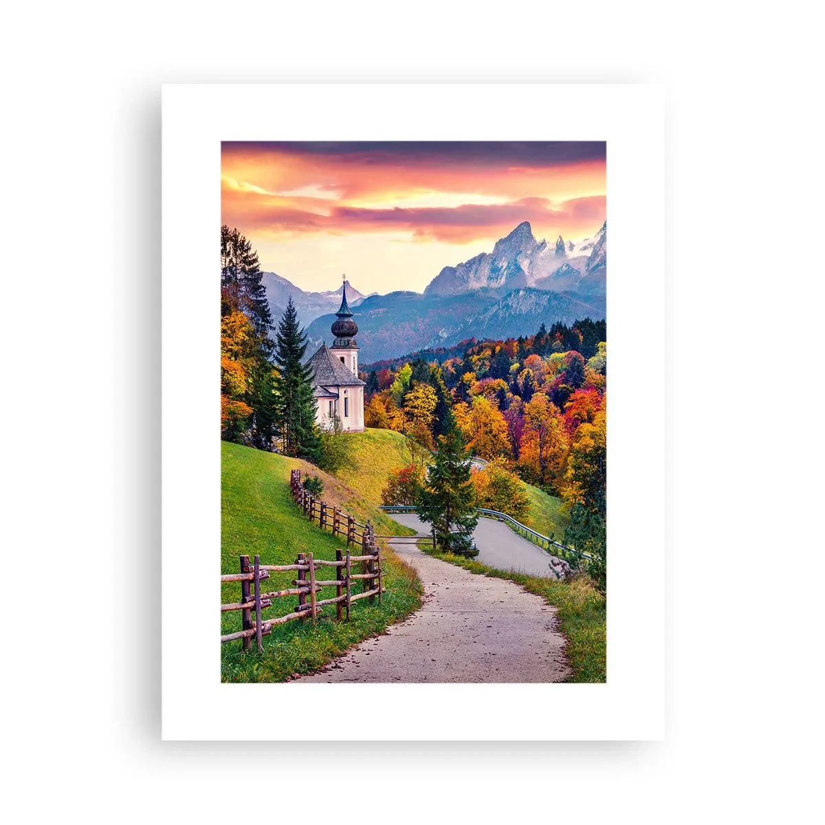 Póster - Paisaje como una pintura - 30x40 cm