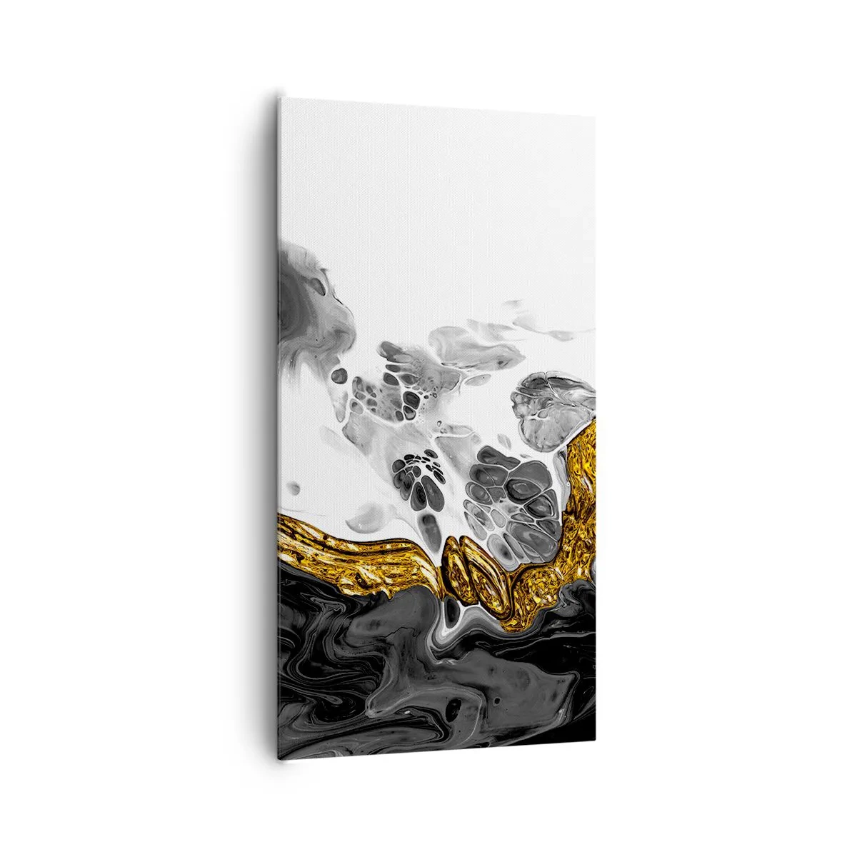 Cuadro sobre lienzo - Impresión de Imagen - Composición orgánica - 65x120 cm