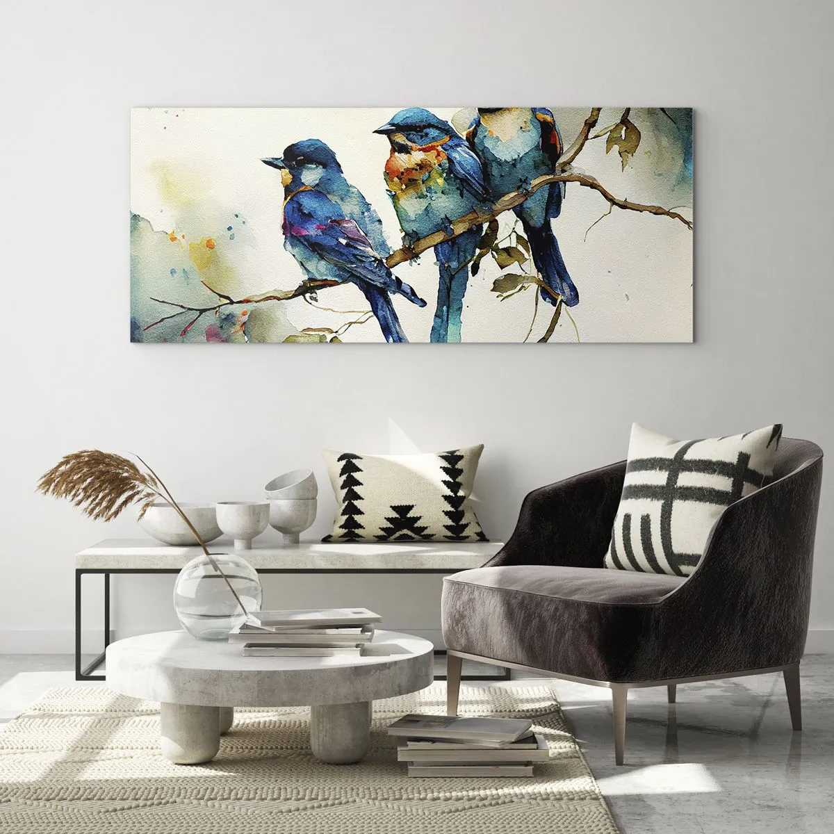 Cuadro sobre vidrio - Impresiones sobre Vidrio - ¿Ofendido? - 100x40 cm