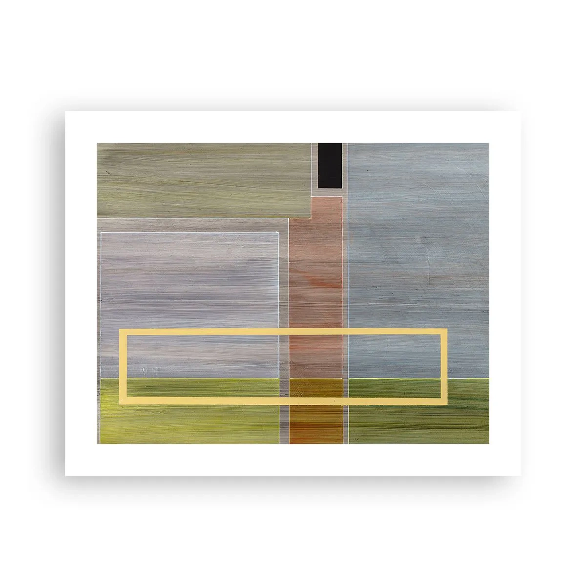 Póster - Recto y tranquilo - 50x40 cm