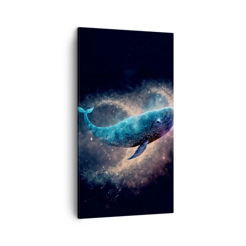 Cuadro sobre lienzo - Impresión de Imagen - Existe un mundo diferente - 45x80 cm