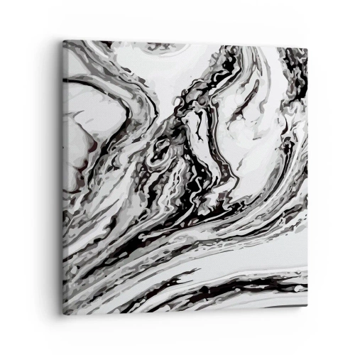 Cuadro sobre lienzo - Impresión de Imagen - Al principio existía el caos - 30x30 cm