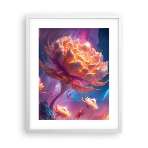 Póster en marco blanco - Otro mundo - 40x50 cm