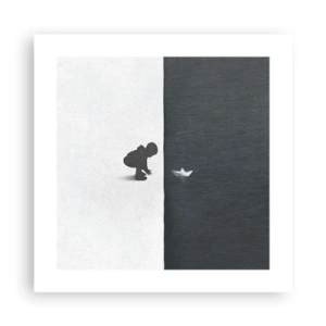 Póster - Una gran expedición náutica - 40x40 cm