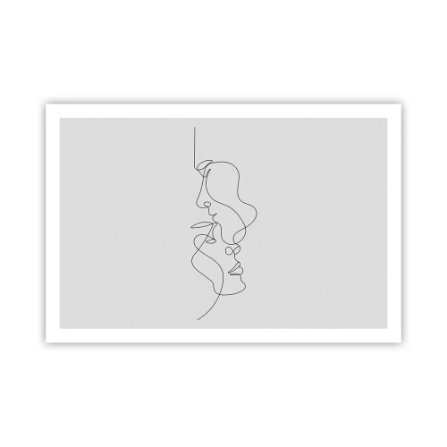 Póster - El calor de los deseos lúgubres - 91x61 cm