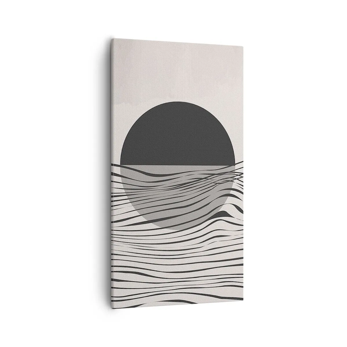 Cuadro sobre lienzo - Impresión de Imagen - Media composición - 55x100 cm