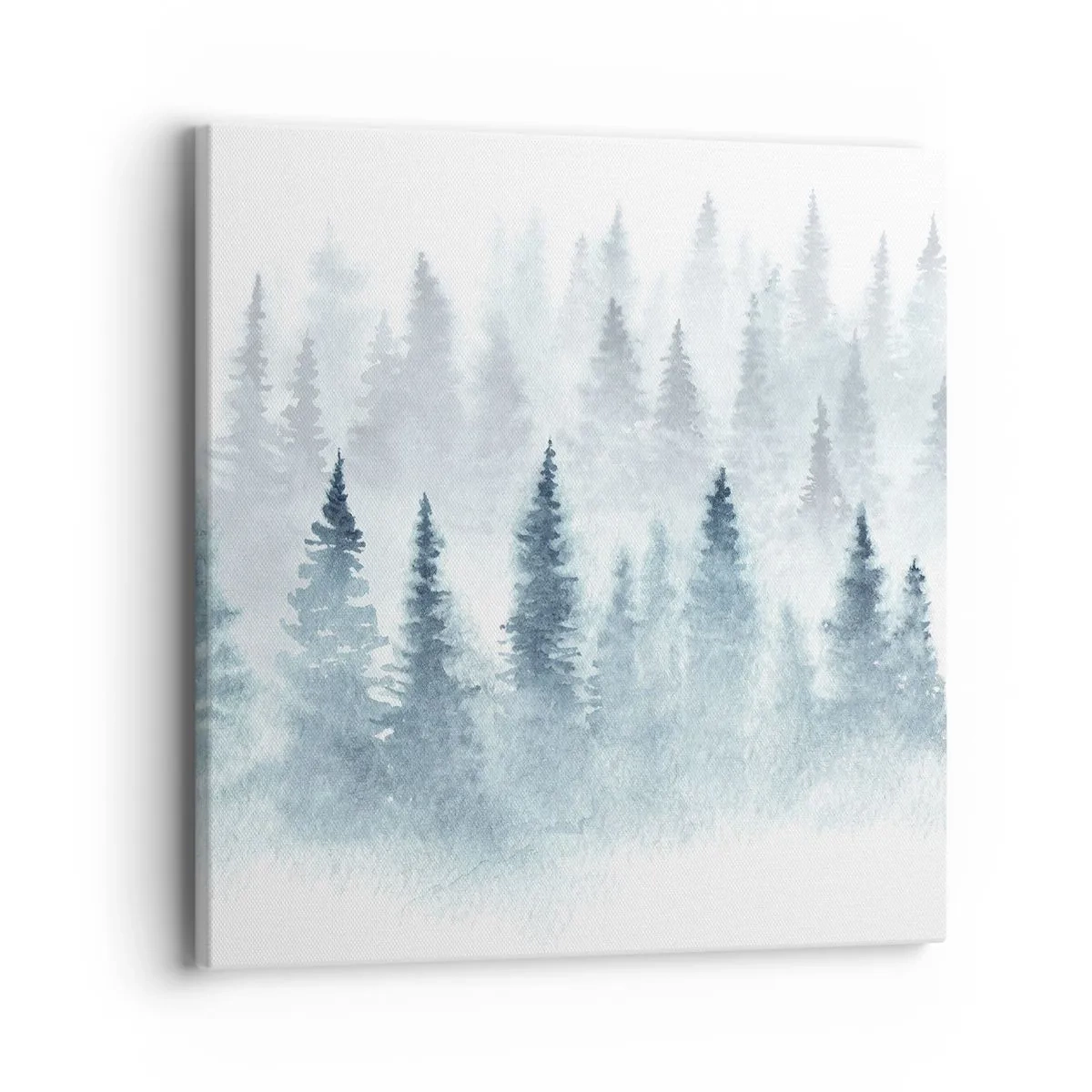 Cuadro sobre lienzo - Impresión de Imagen - Envuelto en la niebla - 40x40 cm