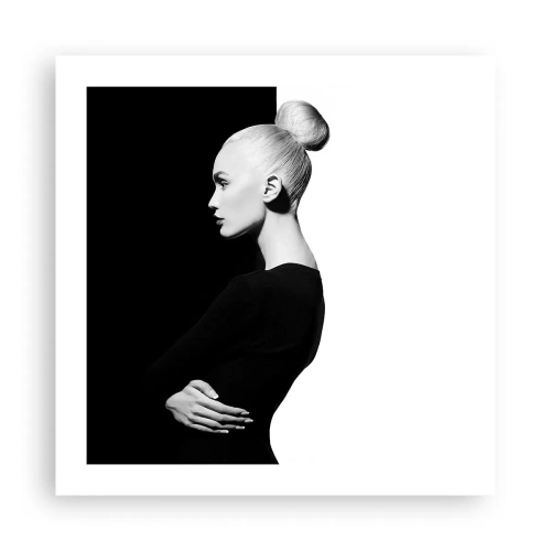 Póster - Simplemente femenina - 50x50 cm