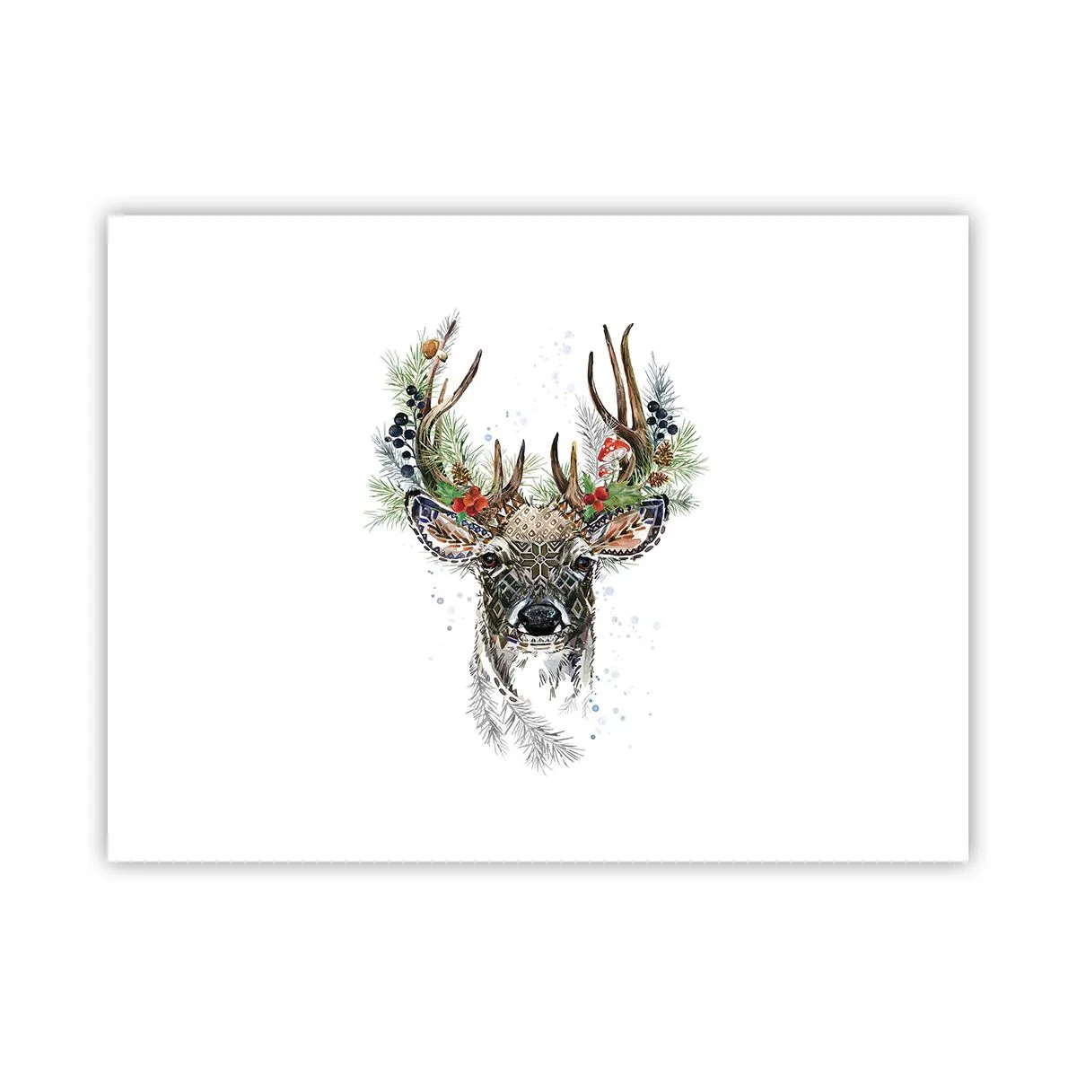 Póster - Con vestimenta festiva - 40x30 cm