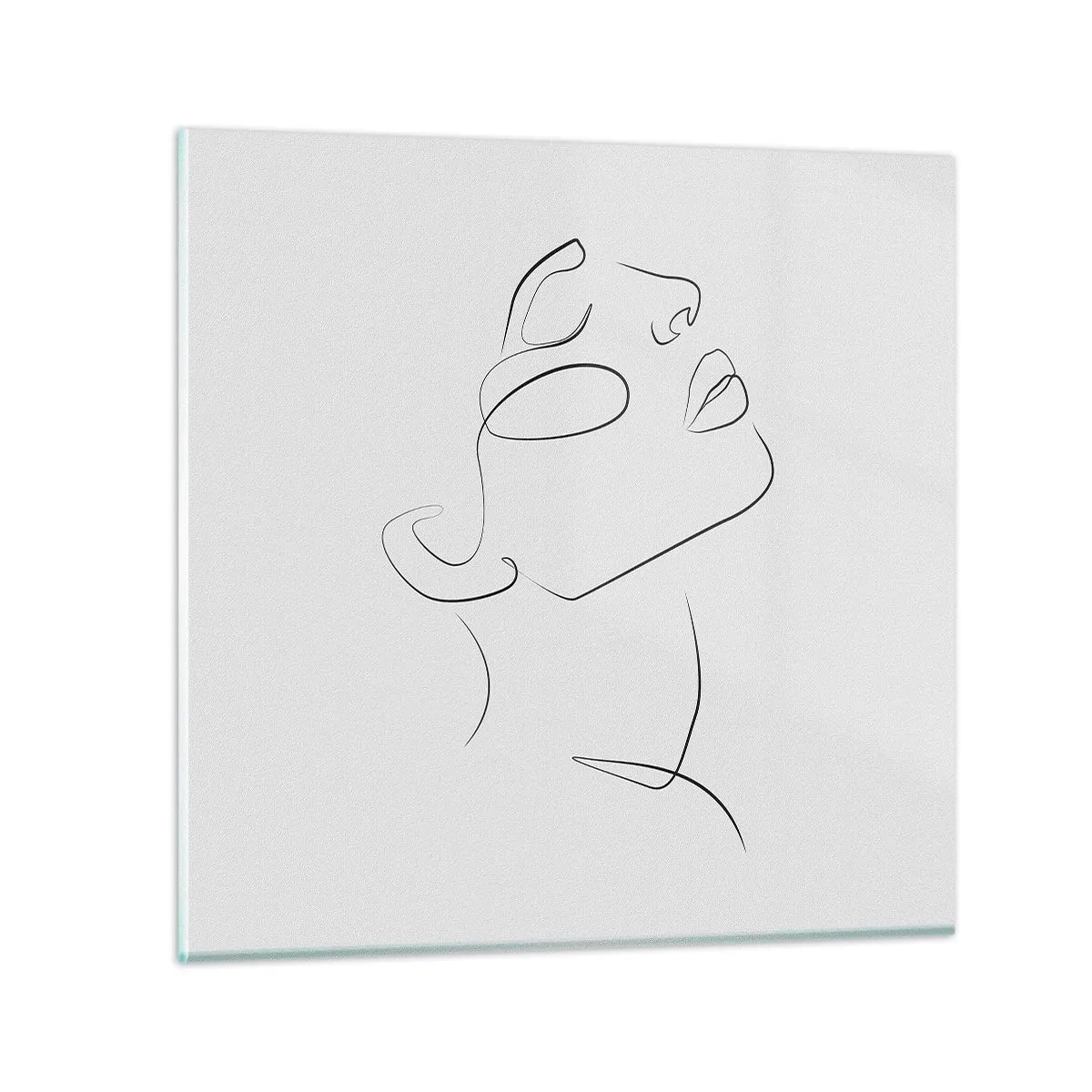 Cuadro sobre vidrio - Impresiones sobre Vidrio - Meandros de un sueño - 50x50 cm