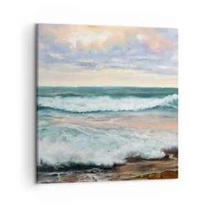 Cuadro sobre lienzo - Impresión de Imagen - Aquí suavizarás tu alma - 50x50 cm