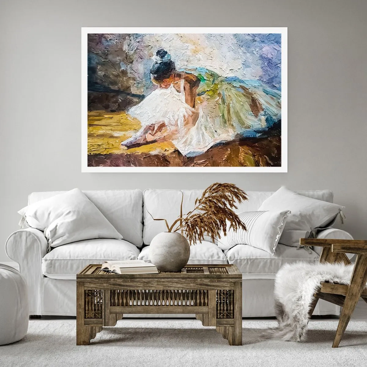 Póster - De un cuadro de Degas - 70x50 cm