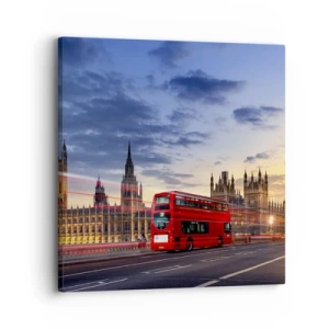 Cuadro sobre lienzo - Impresión de Imagen - Lo más característico - 30x30 cm