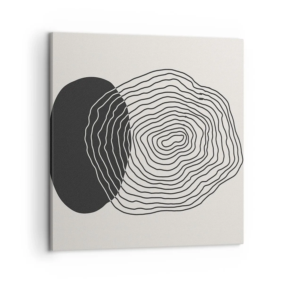 Cuadro sobre lienzo - Impresión de Imagen - Persistencia y vibración - 50x50 cm