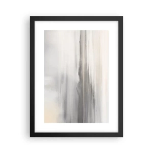 Póster en marco negro - Una distancia reflexiva - 30x40 cm