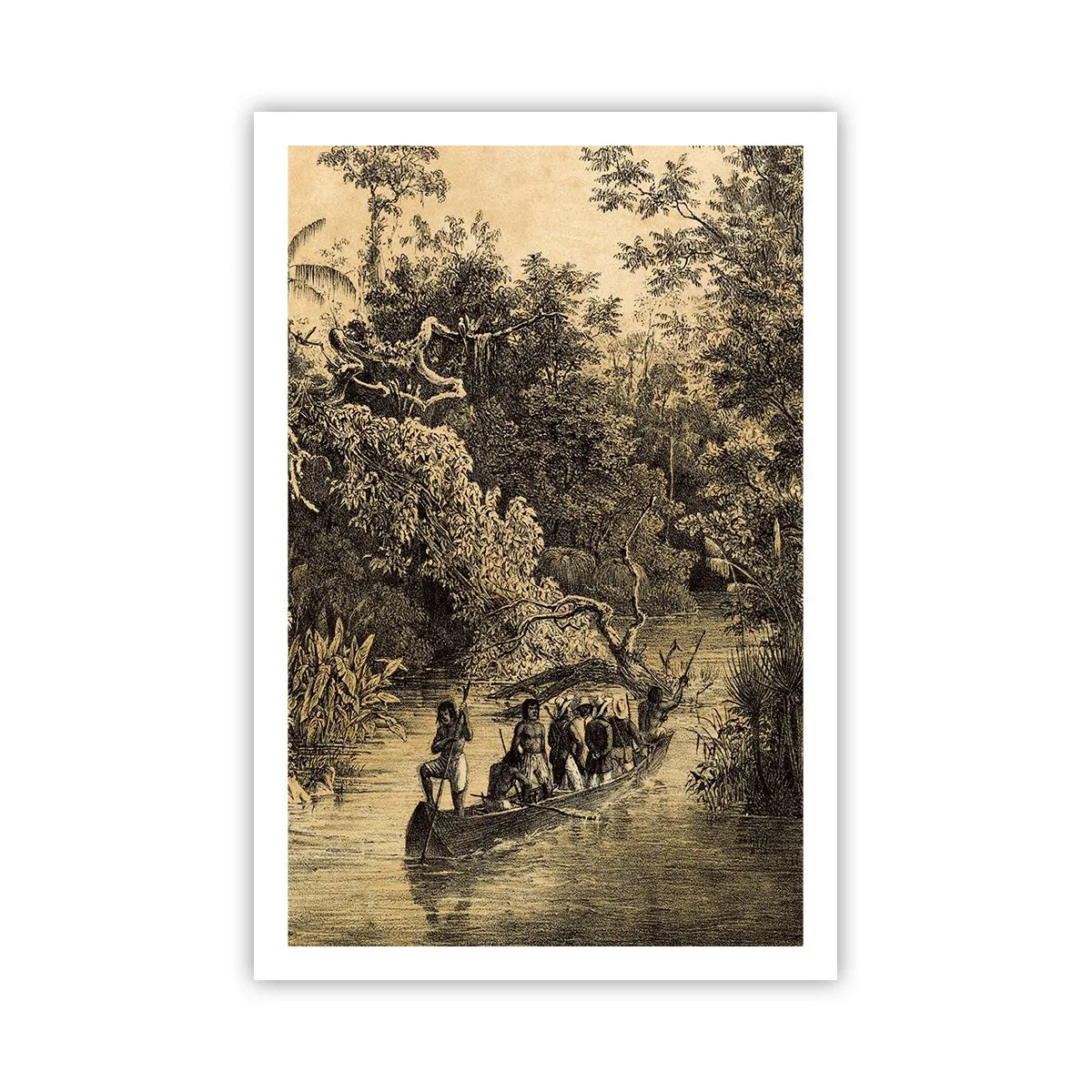 Póster - Expedición a la fuente - 61x91 cm