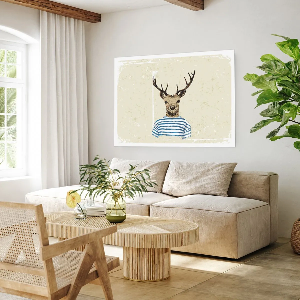 Póster - Porque me gustan las camisas de rayas - 40x30 cm