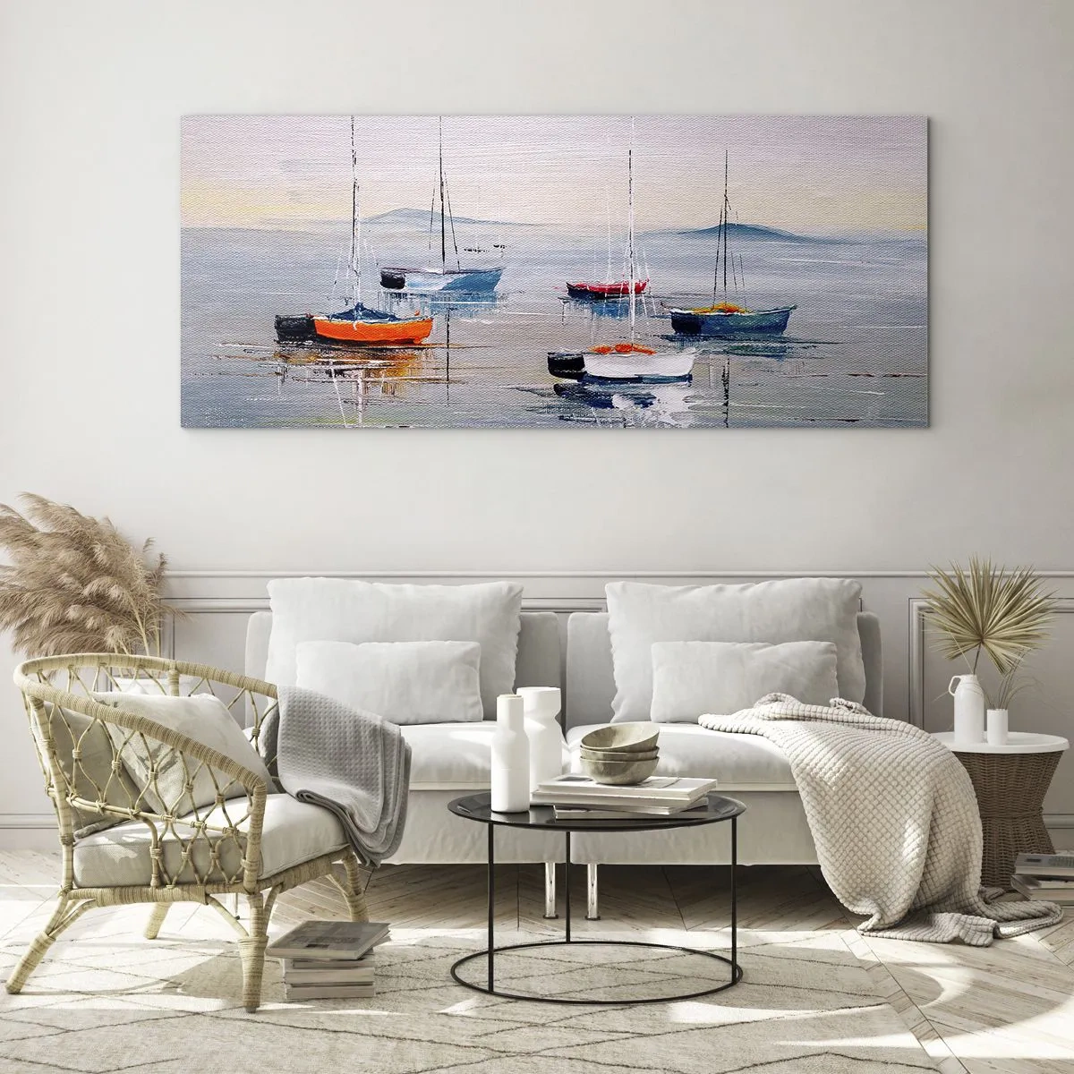 Cuadro sobre vidrio - Impresiones sobre Vidrio - Un más que merecido descanso - 100x40 cm