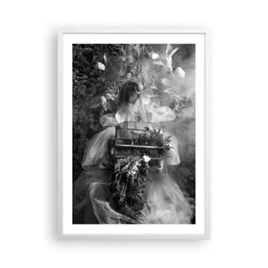 Póster en marco blanco - La madre misma - La naturaleza - 50x70 cm
