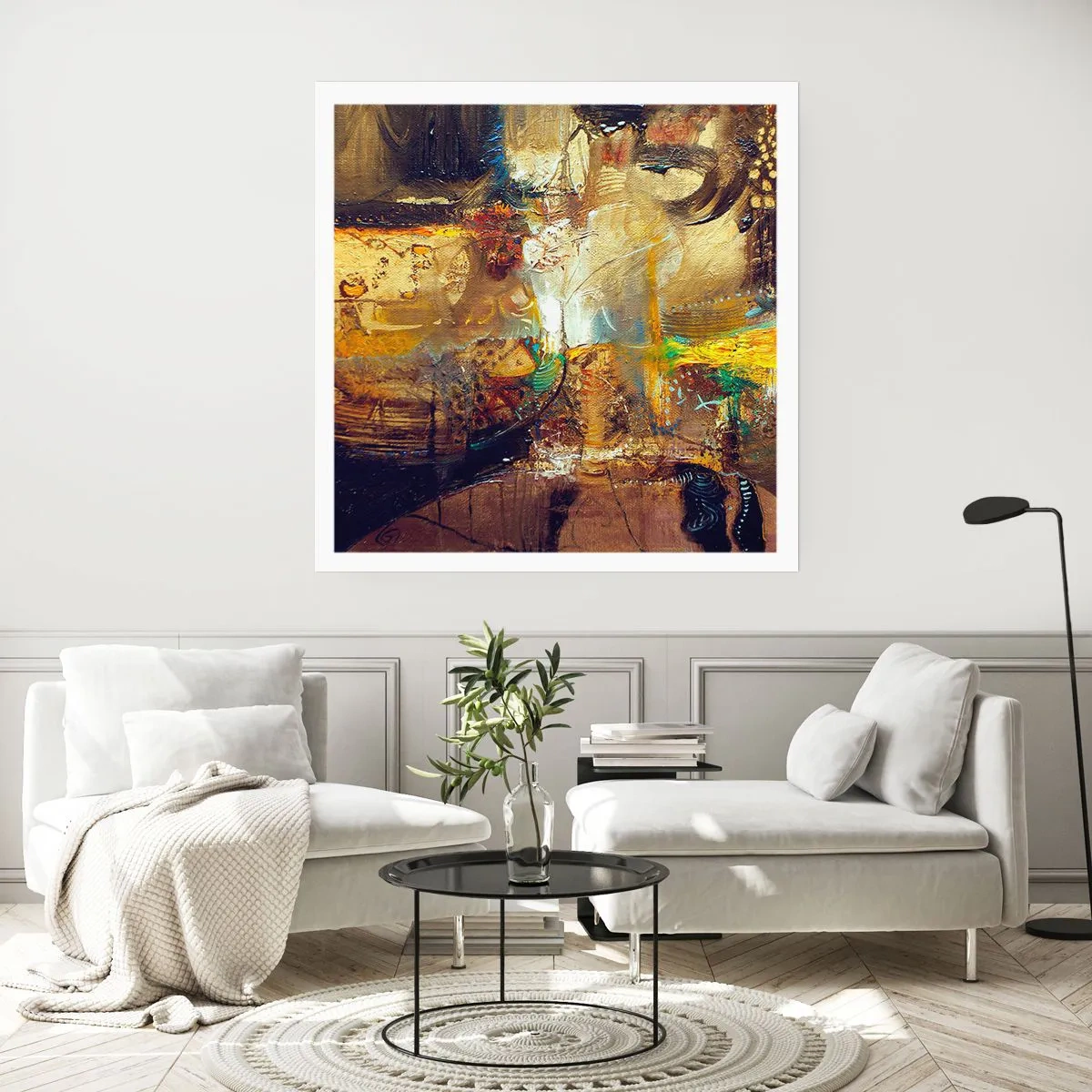 Póster - Frío, templado, caliente - 30x30 cm