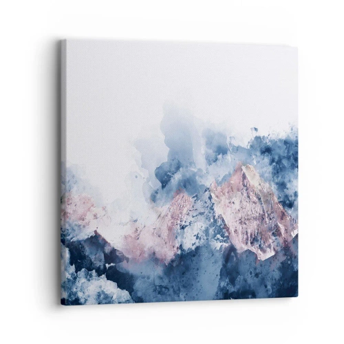 Cuadro sobre lienzo - Impresión de Imagen - El techo del mundo - 30x30 cm